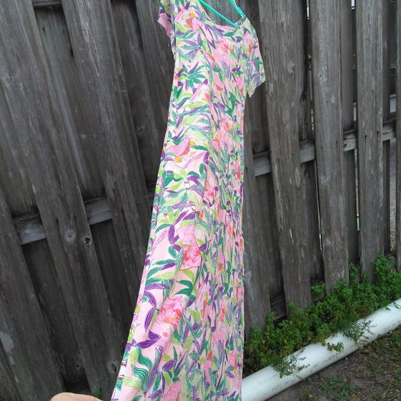 Jams World Dresses Jams World Hawaii Fun Flirty Tropical Maxi Dress